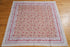 Block Printed Cotton Table Cover - 110 x 110 cms - The Nomads Tent